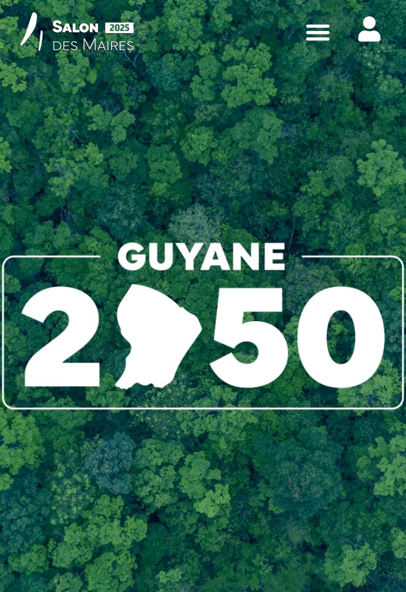 Aperçu du site Salon des Maires de Guyane réalisé par yanaweb